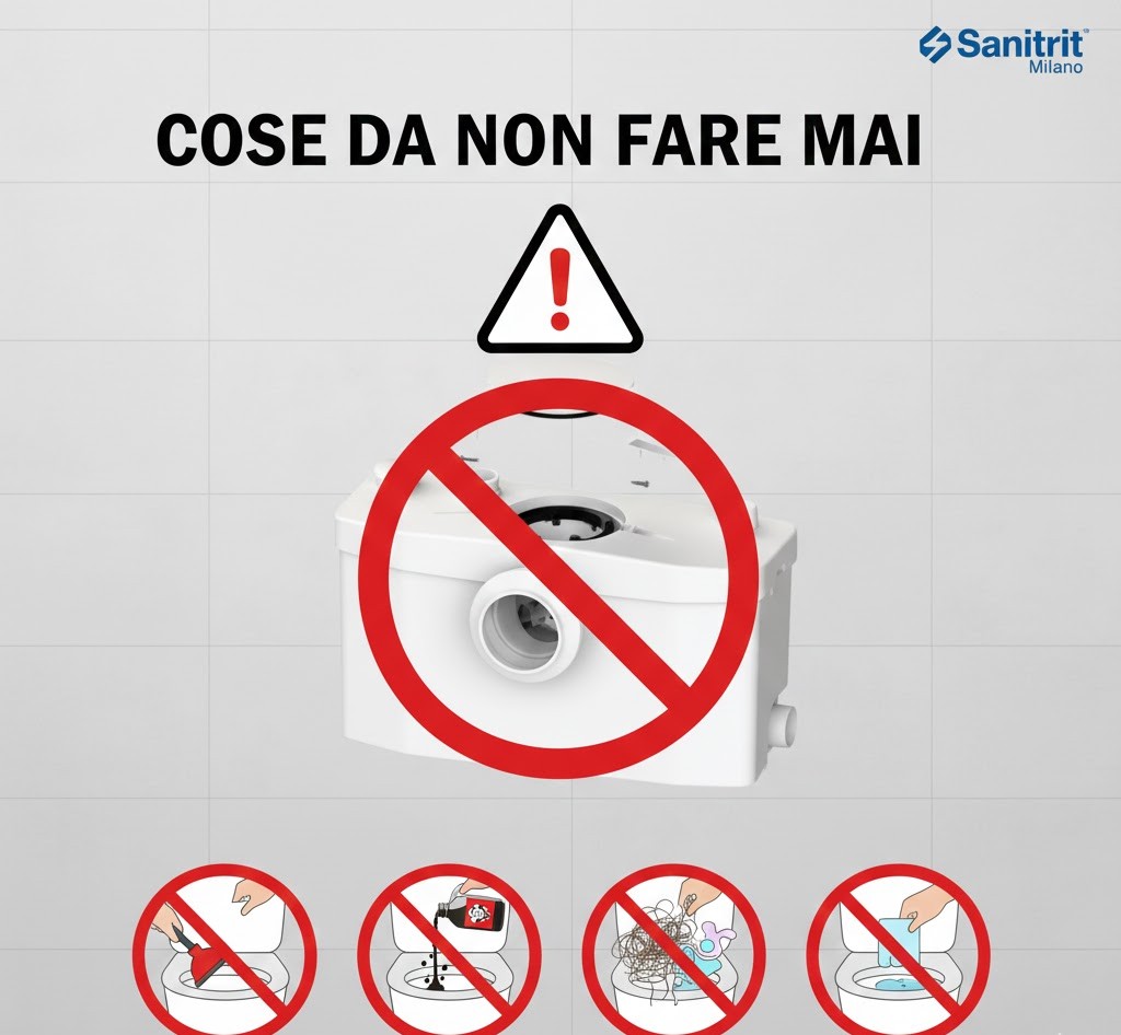 cose da non fare sanitrit
